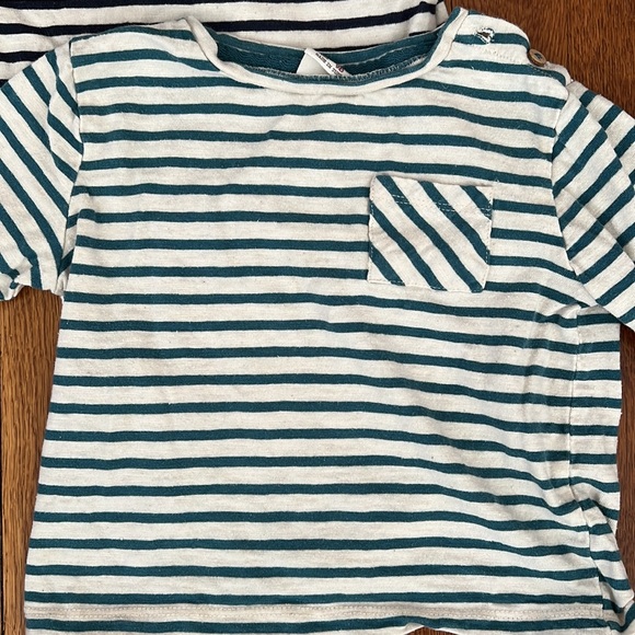 Zara lot of 2 striped shirts (2-3 years) - Picture 2 of 6